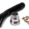 Silicone Intercooler Pipe HSM Black Boost Tube-0