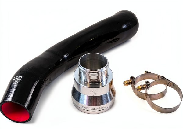 Silicone Intercooler Pipe HSM Black Boost Tube-0