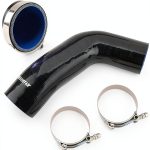 Silicone Air Intake Hose Kyostar Black High Flow-0