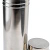 Gazechimp Stainless Steel Stackable Storage Bin Silver 9.6x4.1x4.1in-0