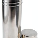 Gazechimp Stainless Steel Stackable Storage Bin Silver 9.6x4.1x4.1in-0