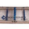 OdontoMed2011 Sterilization Cassette 7‑Piece Mesh Tray – Stainless-2
