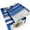 Aluminum Sterilization Basket Chaoyue Classic Blue 13.78x8.66in-3