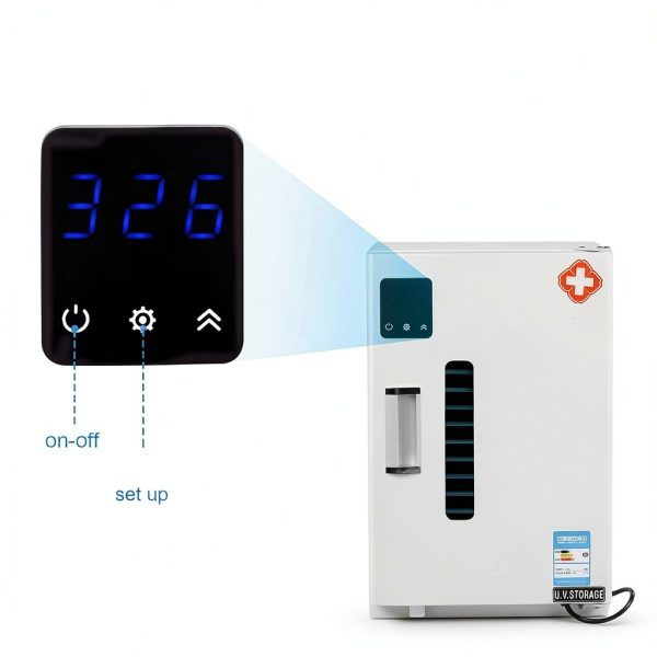 VIBURISH Sterilization Cabinet with Auto Temp Control and Door Safety-4