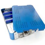 Aluminum Sterilization Basket Chaoyue Classic Blue 13.78x8.66in-0