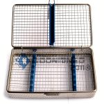 OdontoMed2011 Sterilization Cassette 7‑Piece Mesh Tray – Stainless-0
