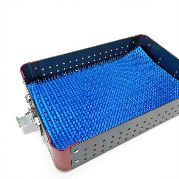 Instrument Sterilization Tray Box Chaoyue 300×195×65mm Aluminum Mat-3