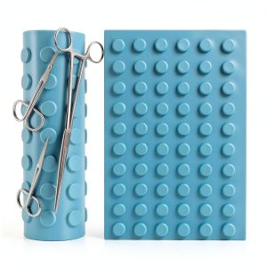 Silicone Magnetic Mat MuskalMed Light Blue 12x15in Flexible Non‑Slip-0