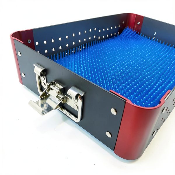 Instrument Sterilization Tray Box Chaoyue 300×195×65mm Aluminum Mat-5