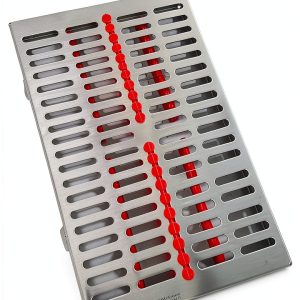 Large Sterilization Cassette – Steel with Silicone Inserts – 20 – WSI-0