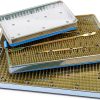 Plastic Autoclavable Instruments Storage Box Size for Instruments Sterilization Tray Case with Silicone Mat L/M/S-0