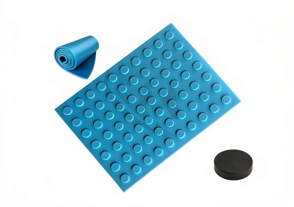 Silicone Magnetic Mat MuskalMed Light Blue 12x15in Flexible Non‑Slip-3