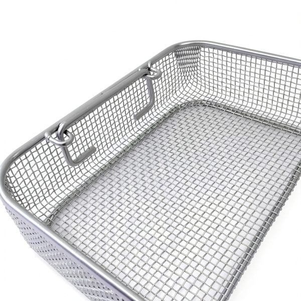 Stainless Steel Sterilization Tray Box Instrument 340x250x70mm Chaoyue-2