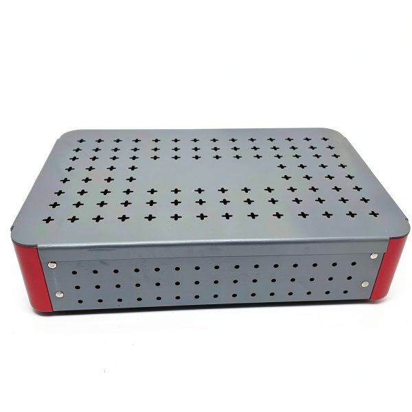 Instrument Sterilization Tray Box Chaoyue 300×195×65mm Aluminum Mat-2