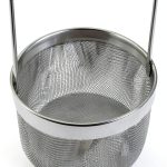Small Task Basket Eurotool 4in Stainless Steel Open Bin CLN-645.00-0
