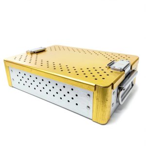 Instrument Sterilization Tray Box Chaoyue 240x175x60mm Alum Silicone-0