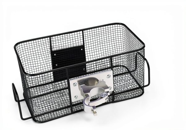 Medline Wire Basket MDS80600 Black Sterilization Basket 12x6.5x6-0