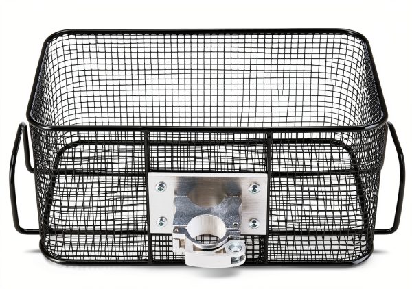 Medline Wire Basket MDS80600 Black Sterilization Basket 12x6.5x6-2